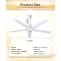 Foshan Factory 56inch Electrical Ceiling Fan White